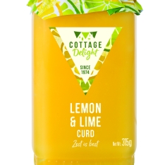Lemon & Lime Curd 305gr.  - UDSOLGT 