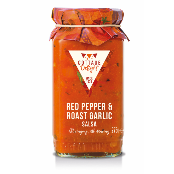Hot Red Pepper & Roast Garlic Salsa 275gr. 