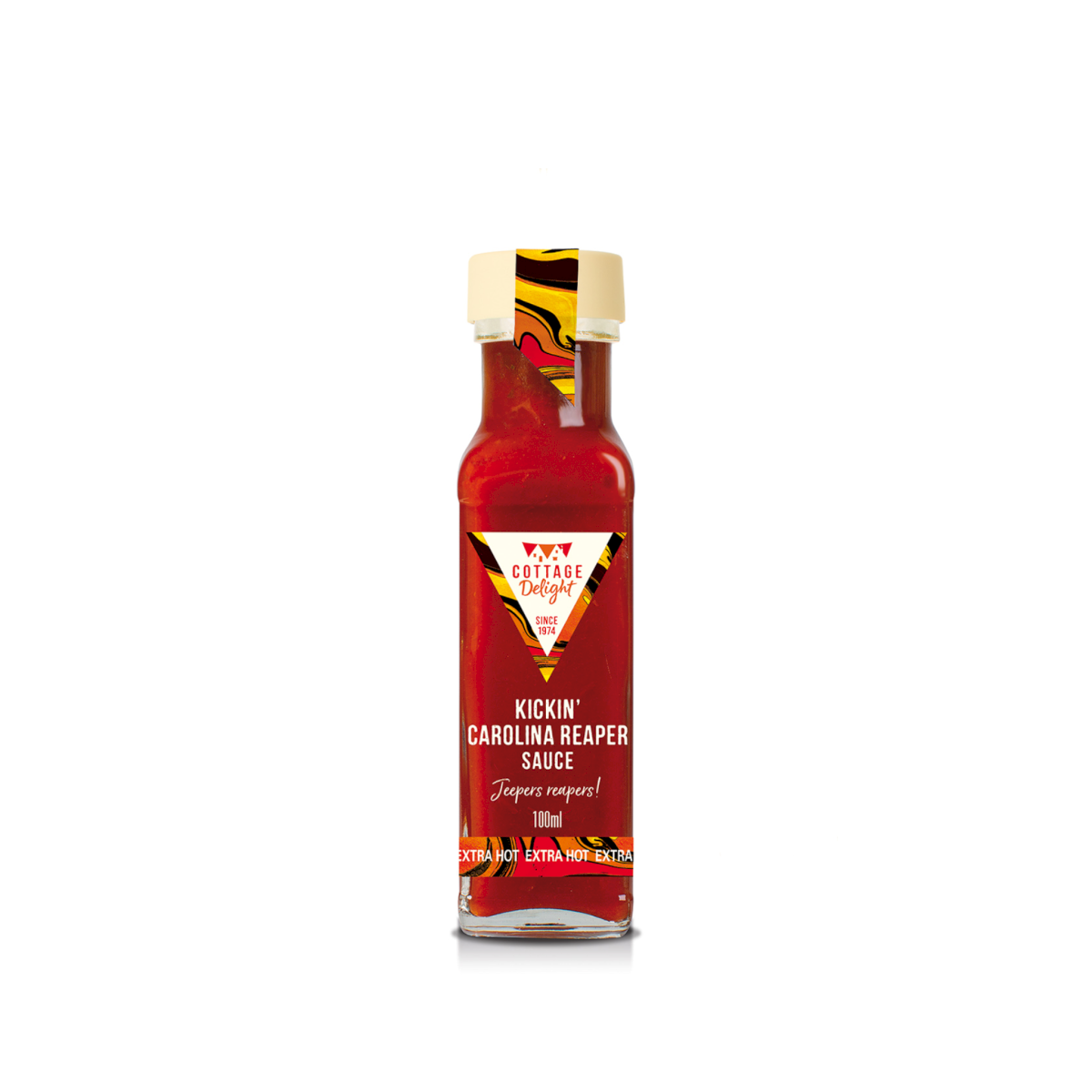 Kickin` Carolina Reaper Sauce 100ml.