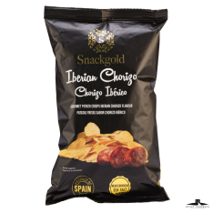 Spanske Gourmet chips m. Chorizo - 125gr. 